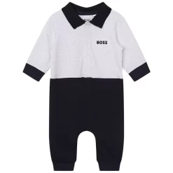 Boss Branded Polo One-piece Navy