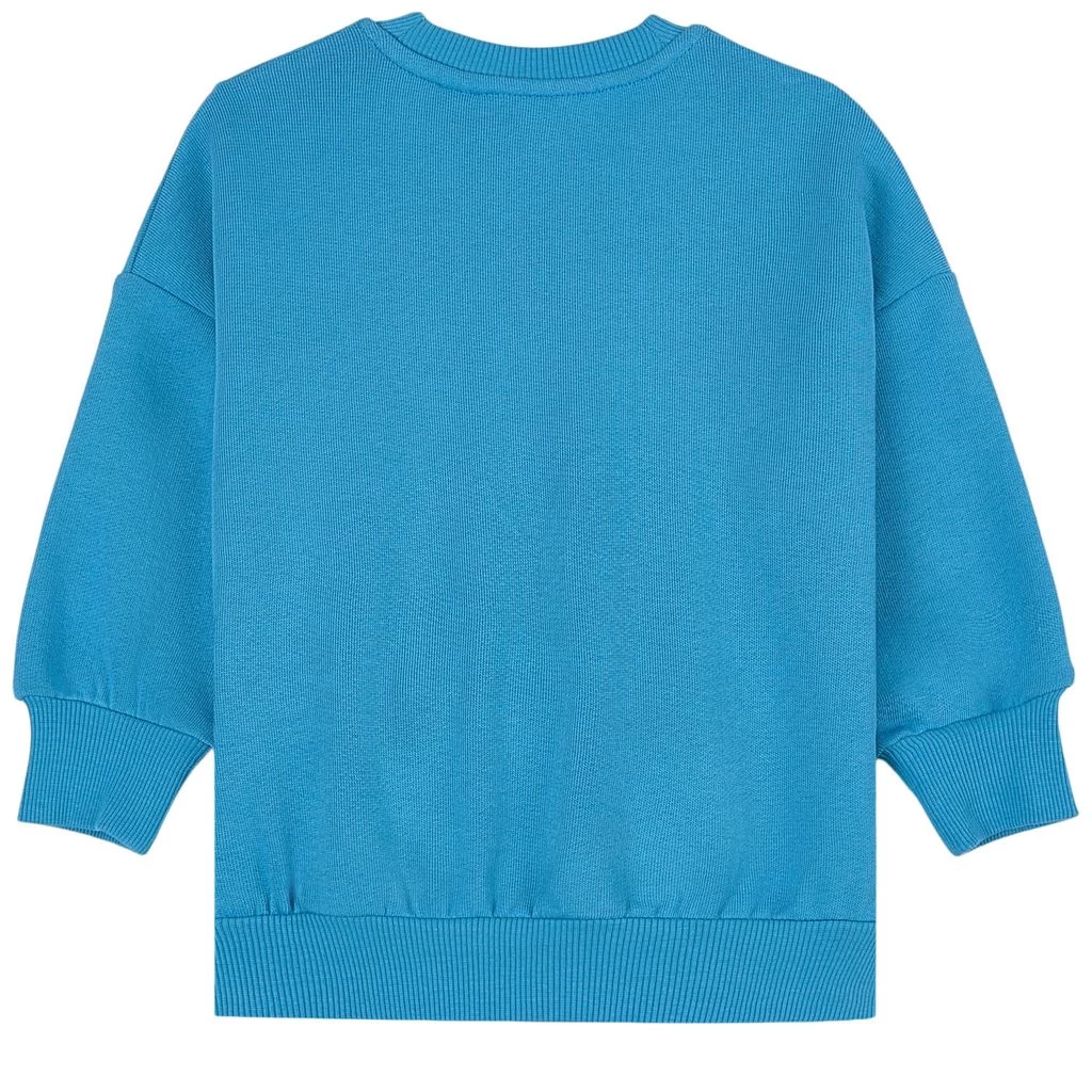 Mini Rodini Bonjour Tristesse Sweatshirt Blue 2 Mini Rodini Bonjour Tristesse Sweatshirt Blue - Image 2