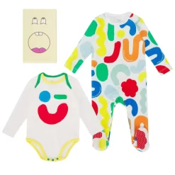 Stella McCartney Kids Printed Baby Set Multicolor