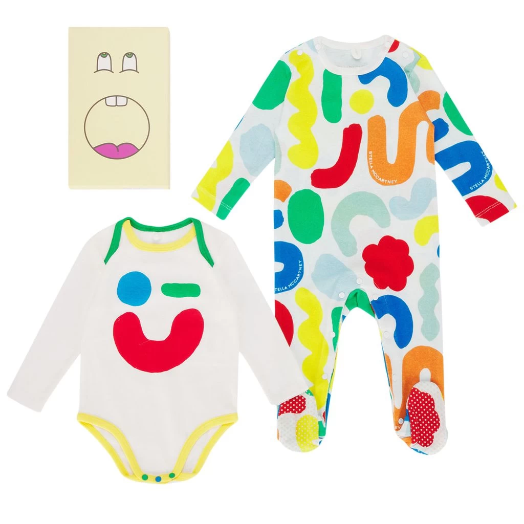 Stella McCartney Kids Printed Baby Set Multicolor 1 Stella McCartney Kids Printed Baby Set Multicolor