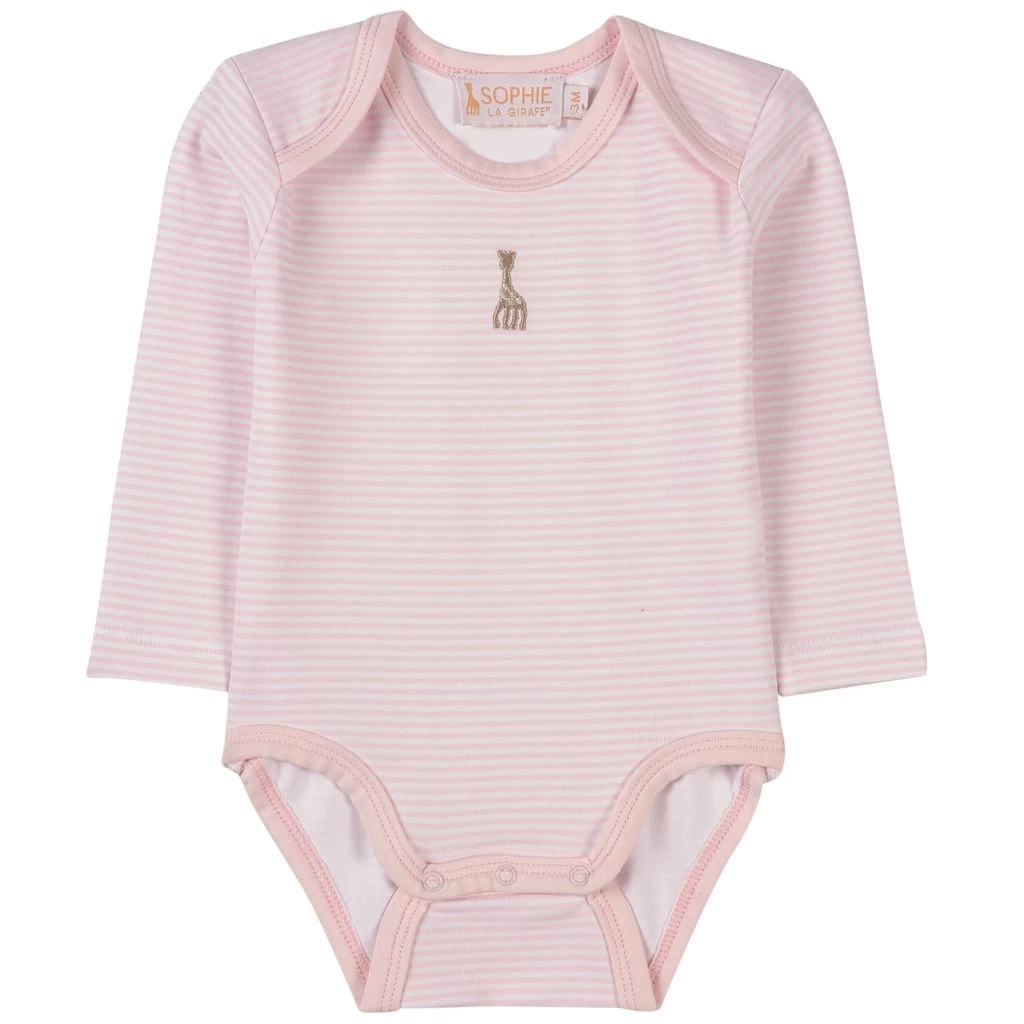 Striped Baby Body Barely Pink 1 Striped Baby Body Barely Pink