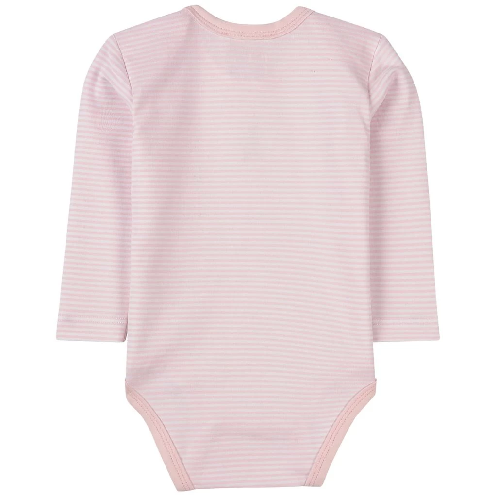 Striped Baby Body Barely Pink 2 Striped Baby Body Barely Pink - Image 2