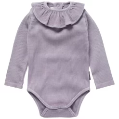 Ribbed Baby Body Purple