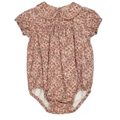 Wheat Myrna Baby Body Pale Lilac Flowers