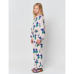 Bobo Choses Floral Cropped Sweatshirt Beige -PETIT BATEAU Store 1024x1024 306