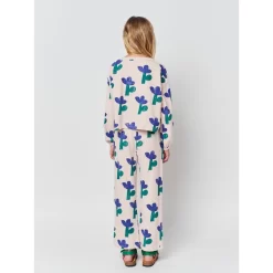 Bobo Choses Floral Cropped Sweatshirt Beige -PETIT BATEAU Store 1024x1024 307