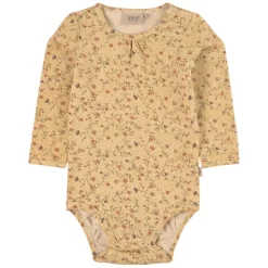 Wheat Liv Baby Body Clam Flower Vine