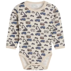 Hust & Claire Baloo Printed Baby Body Wheat Melange