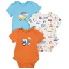Frugi 3-Pack Super Special GOTS Baby Bodies Land Sea Sky