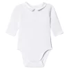 Jacadi Collar Baby Body White