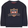 Gant Banner Shield Sweatshirt Navy