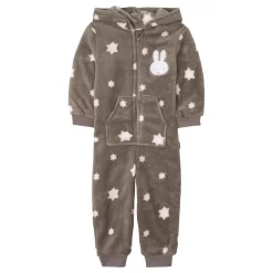 Miffy Star Print Onesie Gray