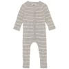 Molo Farley Striped One-piece Gray