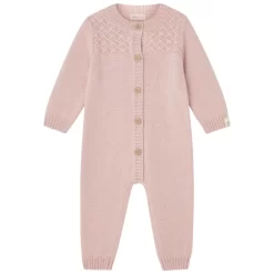 Knitted Wool One-piece Blush Pink