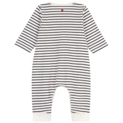 PETIT BATEAU Striped One-piece Marshmallow/Smoking -PETIT BATEAU Store 1024x1024 3207