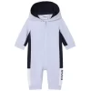 Boss Branded Onesie Pale Blue