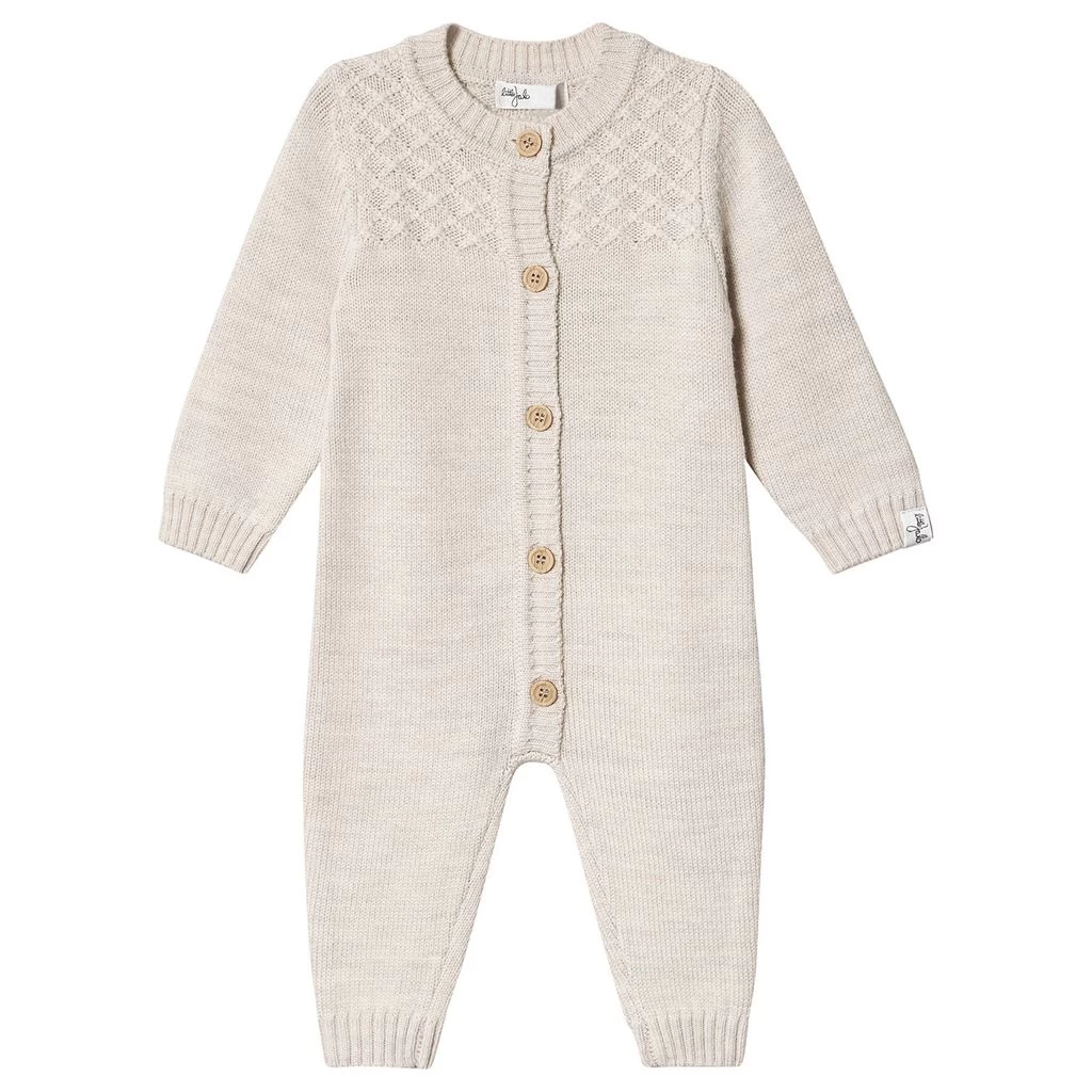 Knitted Onesie Cream 1 Knitted Onesie Cream