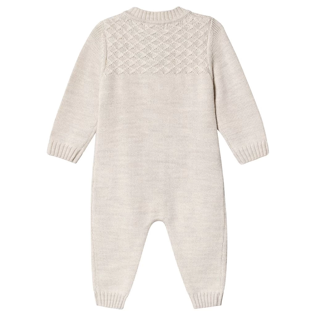 Knitted Onesie Cream 2 Knitted Onesie Cream - Image 2