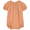 Emma Romper Apricot Cream