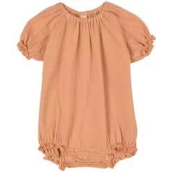 Emma Romper Apricot Cream