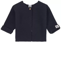 PETIT BATEAU Knit Cardigan Navy