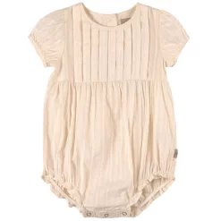 Wheat Victoria Romper Eggshell