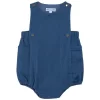 Jacadi Denim Romper Blue