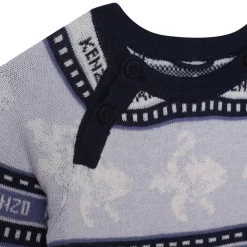 Kenzo Fine-knit Onesie Pale Blue -PETIT BATEAU Store 1024x1024 3409