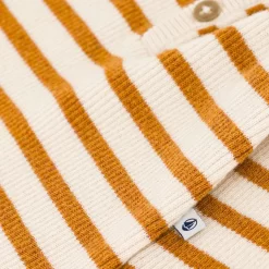 PETIT BATEAU Striped One-piece Beige -PETIT BATEAU Store 1024x1024 3442