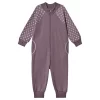 Joha Frosty Wool Onesie Purple