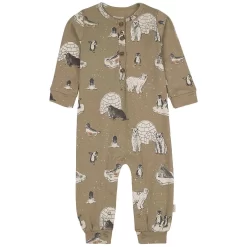 Minymo Printed One-piece Green