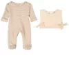 2-piece Jumpsuit Set Beige