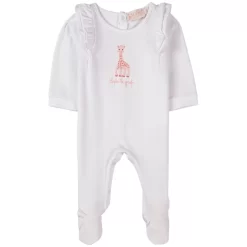 Giraffe Footed Baby Body White