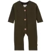 Jumpsuit In Wool Dark Green