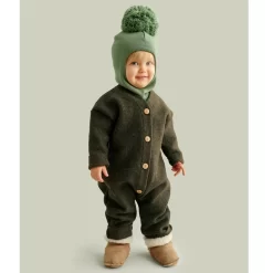 Jumpsuit In Wool Dark Green -PETIT BATEAU Store 1024x1024 3508