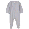 Giraffe Footed Baby Body Heather