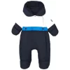 Jacadi Baby Coverall Blue