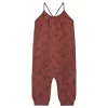 Croissant Waffle Jumpsuit Brown