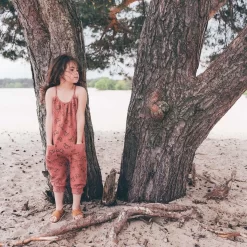 Croissant Waffle Jumpsuit Brown -PETIT BATEAU Store 1024x1024 3644