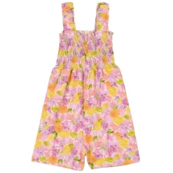 Mayoral Floral Jumpsuit Pink