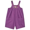 Frugi Peggy Corduroy Overalls Amethyst/Finch Floral