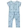 No Vacancy Jumpsuit Light Blue