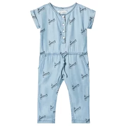 No Vacancy Jumpsuit Light Blue