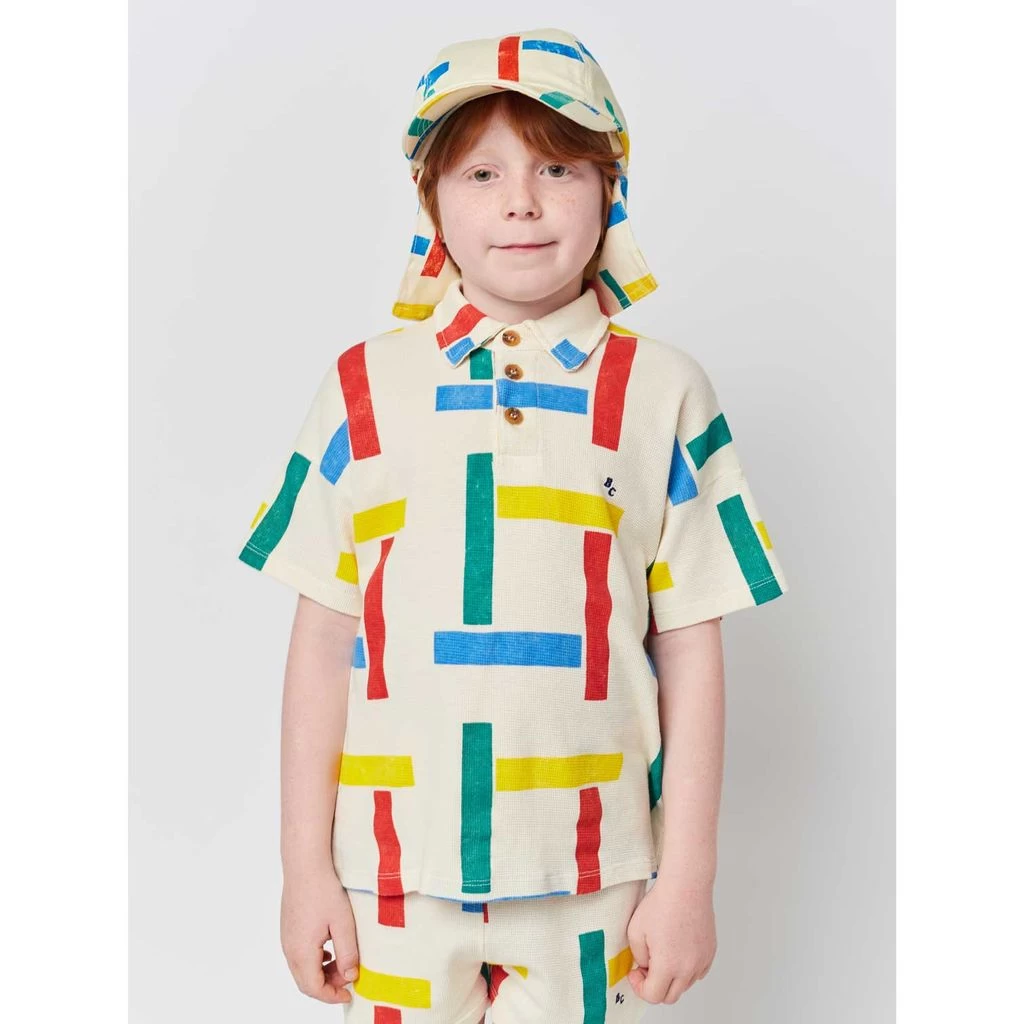 Bobo Choses Beacons Printed Polo Shirt Off-white 5 Bobo Choses Beacons Printed Polo Shirt Off-white - Image 5
