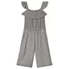 Gingham Jumpsuit Vichy Noir