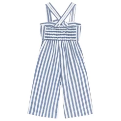 Mayoral Stripe Linen Jumpsuit Blue/White -PETIT BATEAU Store 1024x1024 3728
