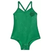 Trout Bodysuit Green Logo