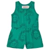 Deep Soul Romper Dark Chirimoya Green