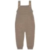 Knitted Overalls Wood Brown