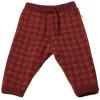Joha Houndstooth Pants Bordeaux